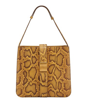 Bottega Veneta Marie Python Shoulder Bag | Neiman Marcus