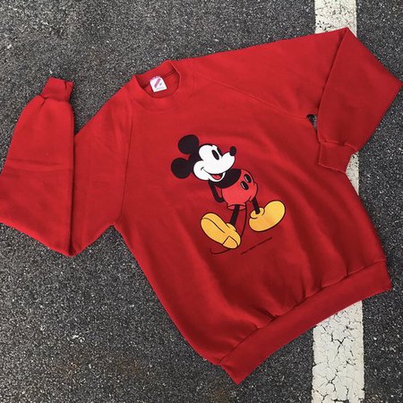 Red Micky Sweater