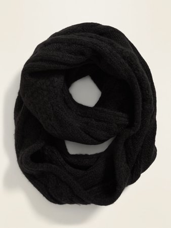 Soft-Brushed Cable-Knit Infinity Scarf for Women | Old Navy