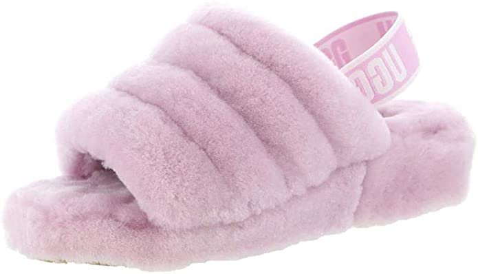 Amazon.com | UGG Women's Fluff Yeah Slide Slipper | Slippers