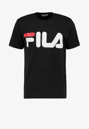 Fila URBAN LINE TEE CLASSIC LOGO - T-shirt imprimé - black - ZALANDO.FR