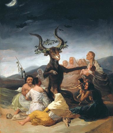 witches sabbath by goya