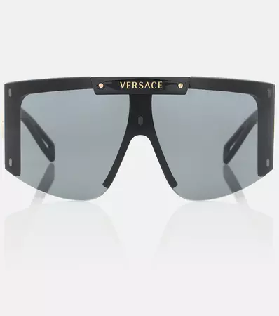 Oversized Sunglasses in Black - Versace, Mytheresa