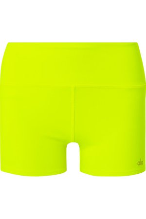 Alo Yoga | Airbrush neon stretch shorts | NET-A-PORTER.COM