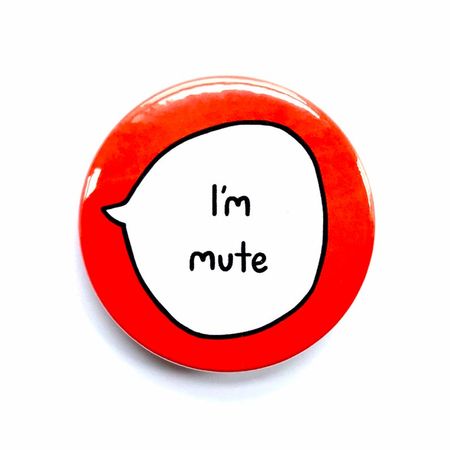 I'm mute || sootmegs.etsy.com