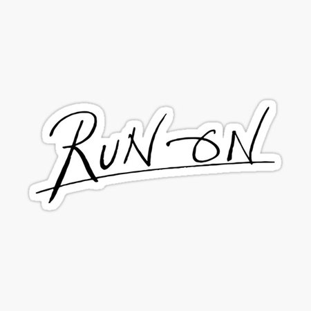 run on logo