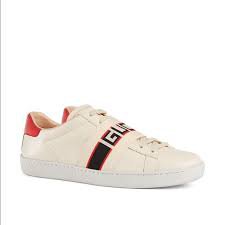 gucci shoes red and cream - Google Search