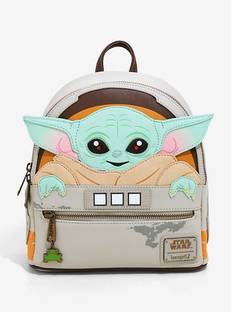 Loungefly Star Wars The Mandalorian The Child Pram Figural Mini Backpack