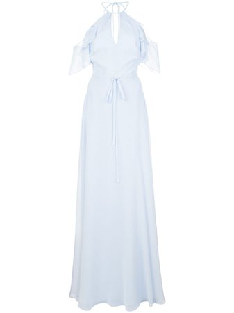 Marchesa Notte Cold Shoulder Bridesmaid Gown Ss20 | Farfetch.com