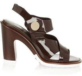 Patent-leather Sandals