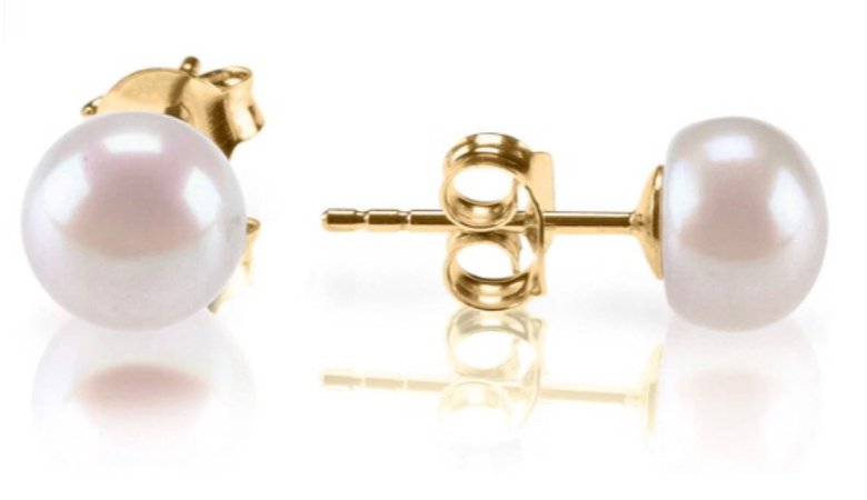 Amazon pearl stud earrings