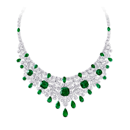 Emerald and Diamond Necklace | Graff