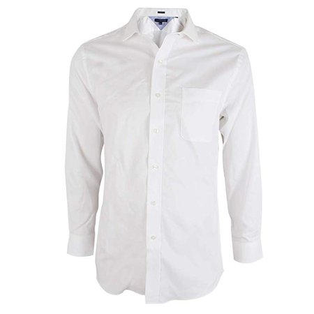Tommy Hilfiger Mens Slim Fit Long Sleeves Button-Down Shirt at Amazon Men’s Clothing store: