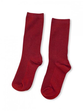 [13% OFF] 2020 Solid Color Design Cotton Floor Socks In RED WINE | ZAFUL