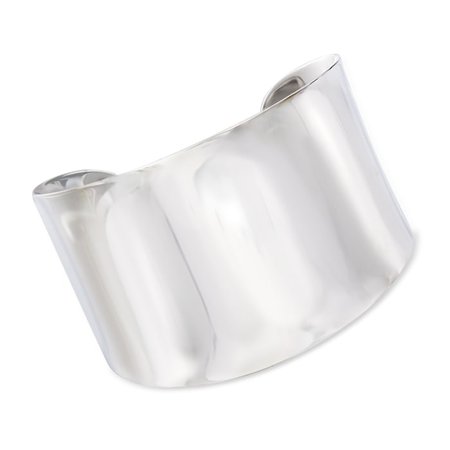 Ross-Simons Sterling Silver Wide Polished Cuff Bracelet