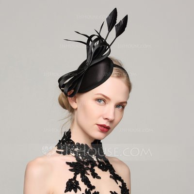 Ladies' Fashion Cambric/Feather With Feather Fascinators (196154305) - Hats - JJ's House