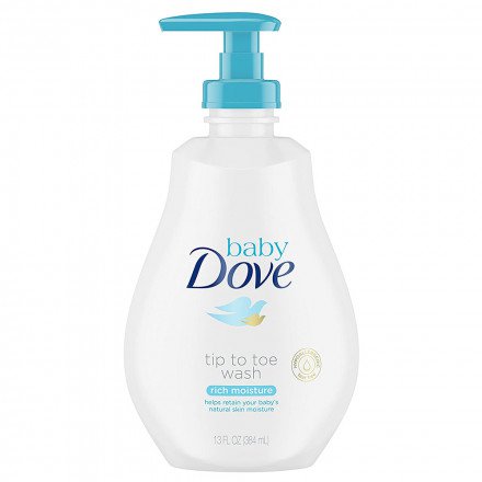 Baby Dove - Head To Toe Wash Rich Moisture 200ml - Shampoo & Conditioners - Hair, Body, Skin - Bath