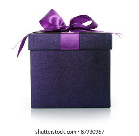 Purple Gift Box Images, Stock Photos & Vectors | Shutterstock