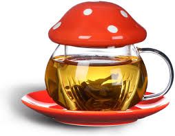 mushroom tea cup - Google Search