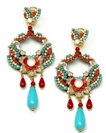 earrings by El jardín del deseo