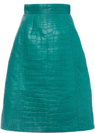 Dolce & Gabbana Crocodile Skirt Size: 38