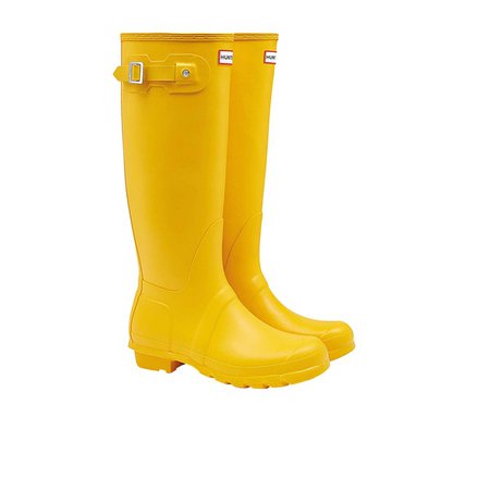 Hunter Original Tall Women's Wellington Boots - Yellow | Country Attire Canada