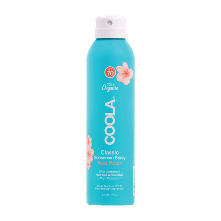 Coola - Classic Body Organic Sunscreen Spray SPF 70 in Peach Blossom