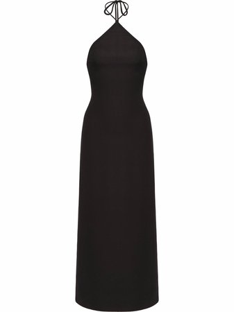 Valentino Halterneck Sleeveless Dress - Farfetch
