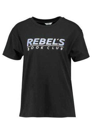 Envii ENMOTO TEE - Print T-shirt - black rebels - Zalando.co.uk