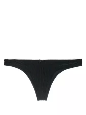 Frankies Bikinis bow-detail Bikini Bottoms - Farfetch