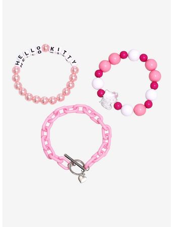 Hello Kitty Angel Beaded Bracelet Set | Hot Topic