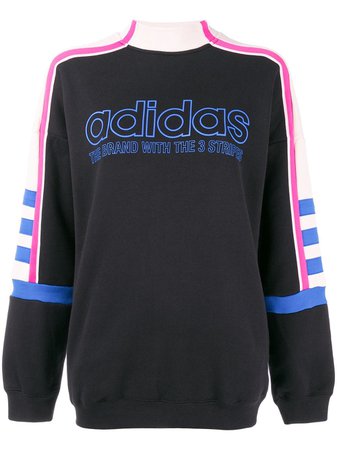 Adidas Blusa De Moletom Com Logo - Farfetch