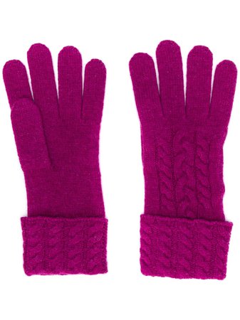 N.peal Cable Knit Gloves