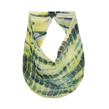 Mignonne Gavigan - Tie Dye Scarf Necklace Green