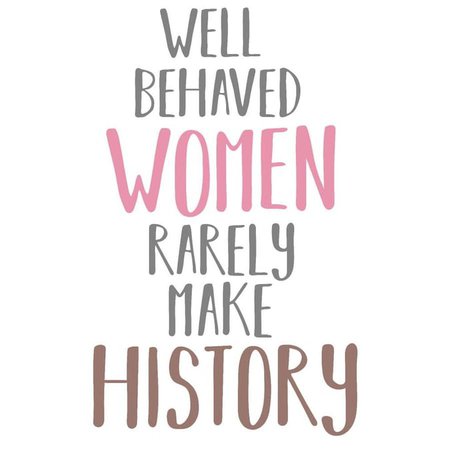 WallPops Women Make History Wall Quote in the Wall Decals department at Lowes.com