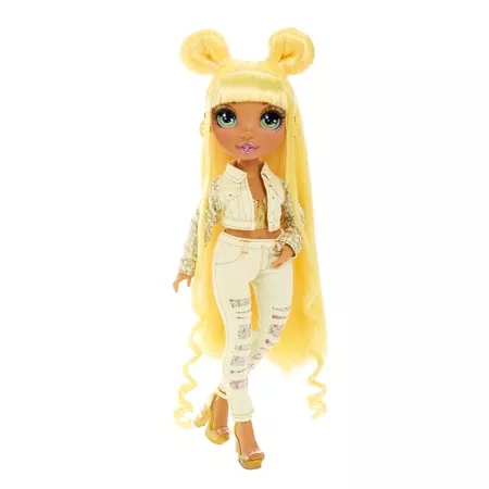 Rainbow High Sunny Madison – Yellow Fashion Doll With 2 Outfits : Target