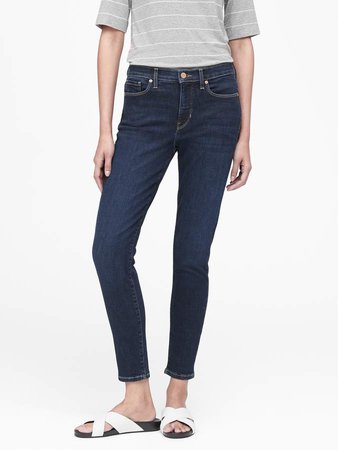 Petite Mid-Rise Skinny Jean