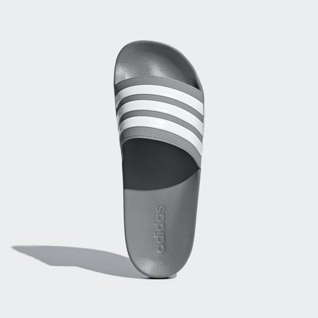 adidas Adilette Cloudfoam Slides - Grey | adidas US