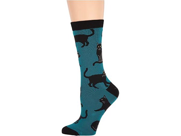 Socksmith Black Cat | Zappos.com