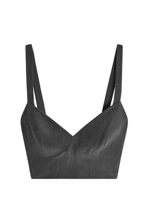 Bra Top with Silk and Linen Gr. UK 8