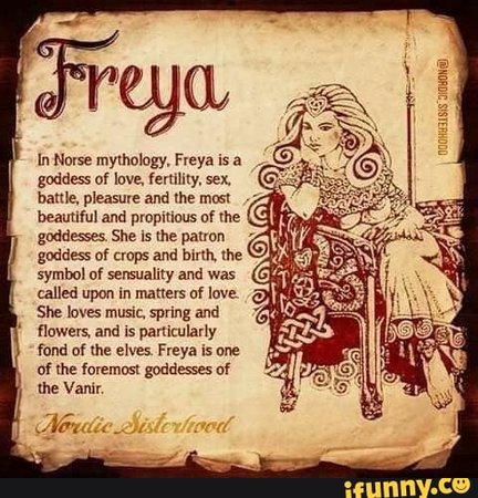 freya goddess norse mythology- Google Search