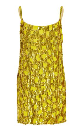 Embellished Silk Mini Dress By Monique Lhuillier | Moda Operandi