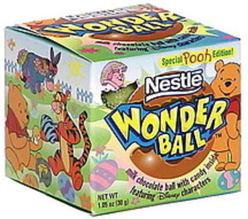 Nestle Milk Chocolate Ball with Candy Inside, Featuring Disney Characters Wonder Ball - 1.05 oz, Nutrition Information | Innit