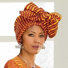 African Inspired Woman's Turban