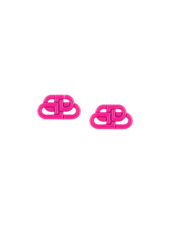 Balenciaga BB XS Stud Earrings - Farfetch