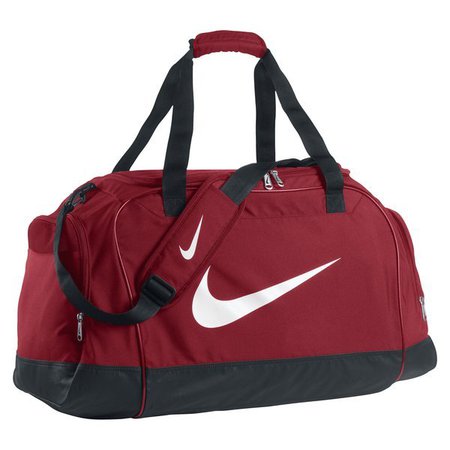 Nike Sports Bag Team Duffel Medium Red/Black | www.unisportstore.com