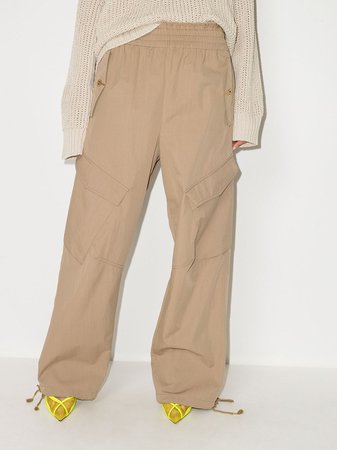 Dion Lee wide-leg Cargo Trousers