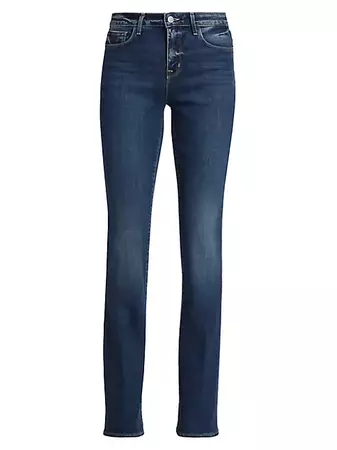 Shop L'AGENCE Selma High-Rise Baby Boot-Cut Jeans | Saks Fifth Avenue