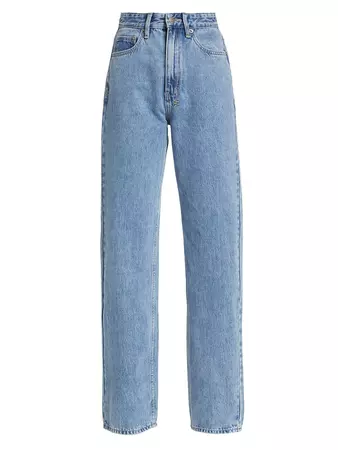 Shop Ksubi Playback High-Rise Straight-Leg Jeans | Saks Fifth Avenue