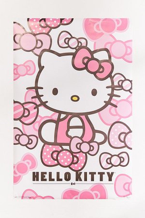 Hello Kitty Poster | Urban Outfitters